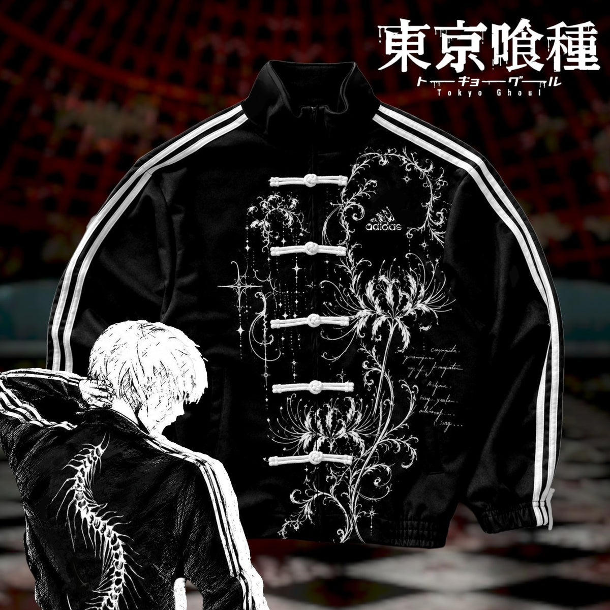 Campera oriental Kaneki - Tokio ghoul