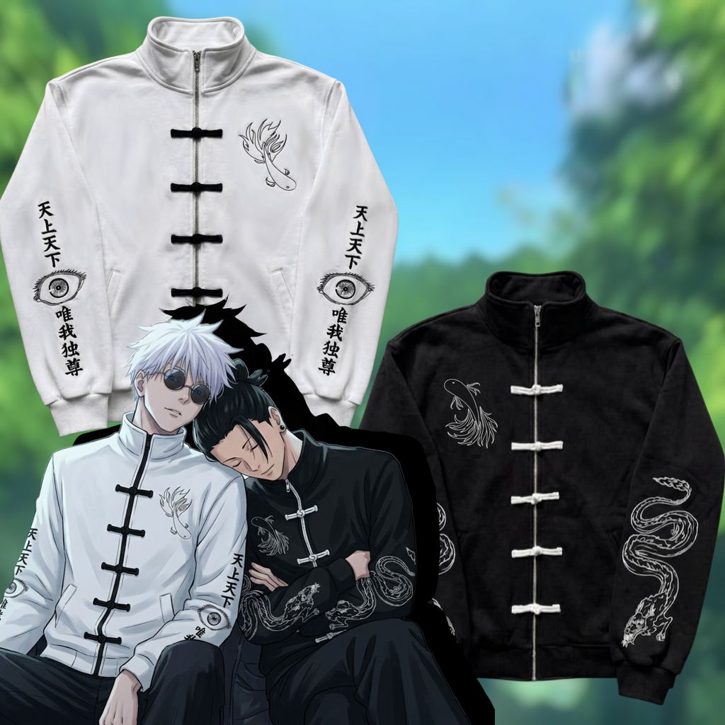 Gojo and Geto shared jacket - Jujutsu Kaisen