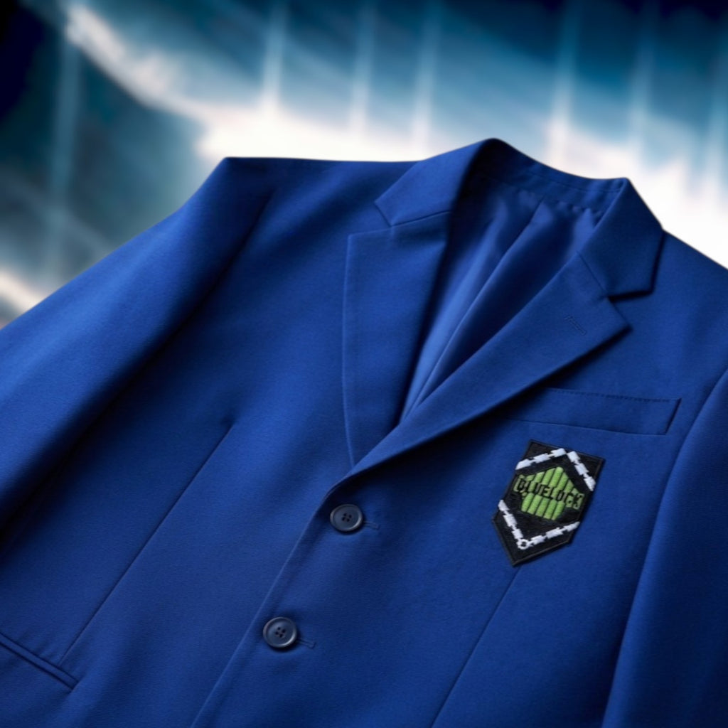 Traje Blue Lock - azul francia