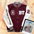 Boomton university jacket - blossoms of the white night