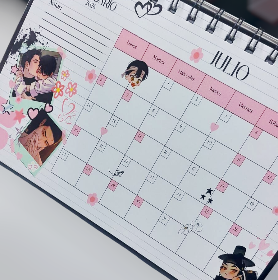 Calendario de mesa BL 2026