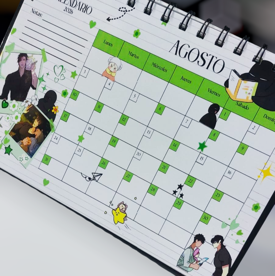 Calendario de mesa BL 2026