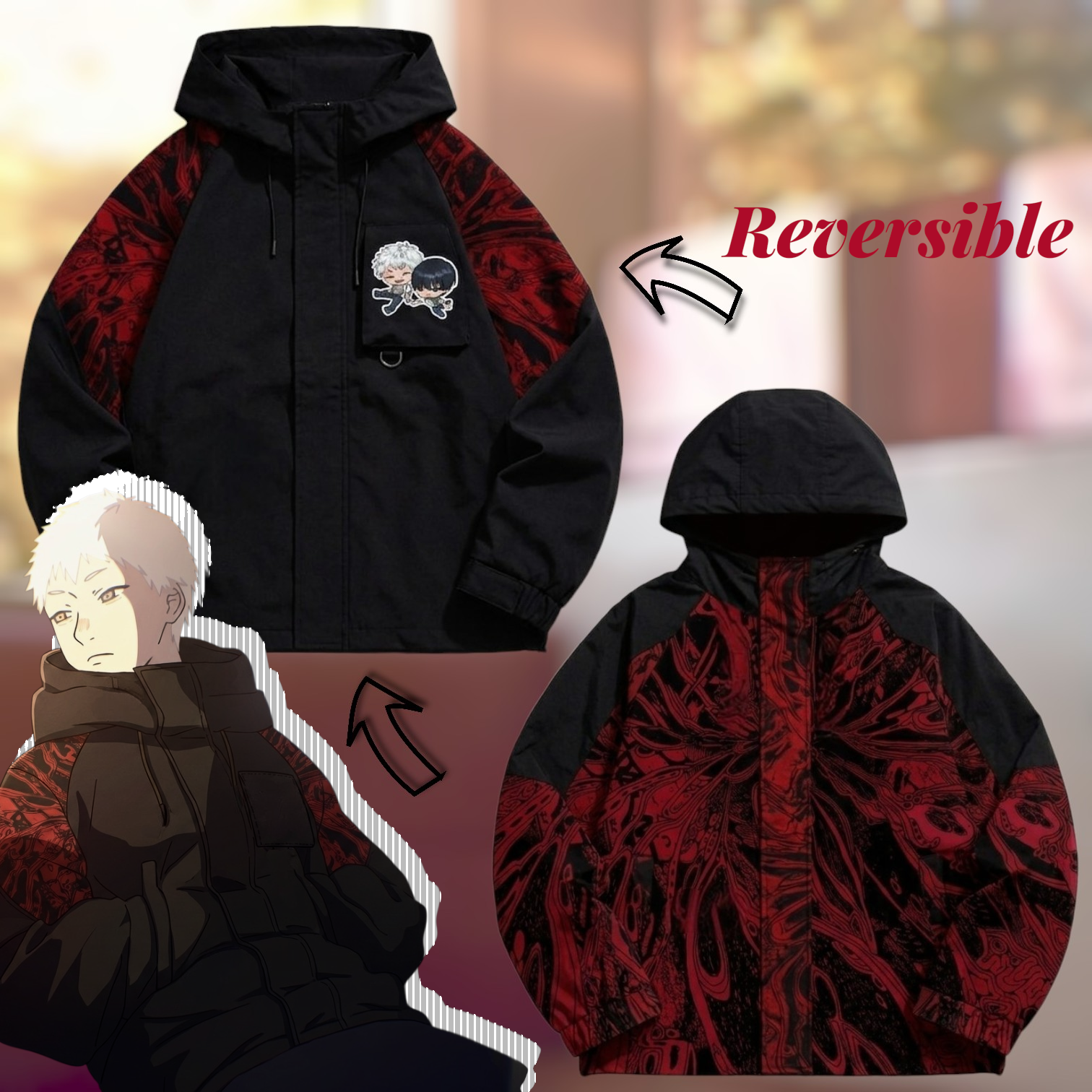 Campera reversible hikaru - the summer hikaru died