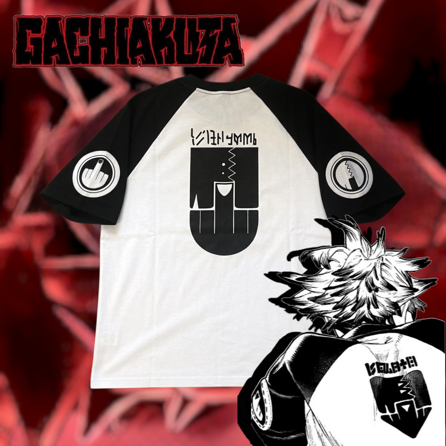 Remera Rudo - gachiakuta