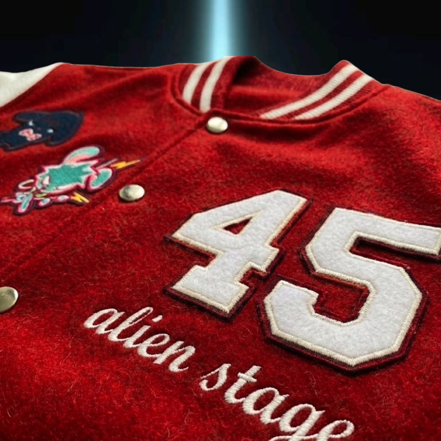 Campera universitaria ivan - alien stage