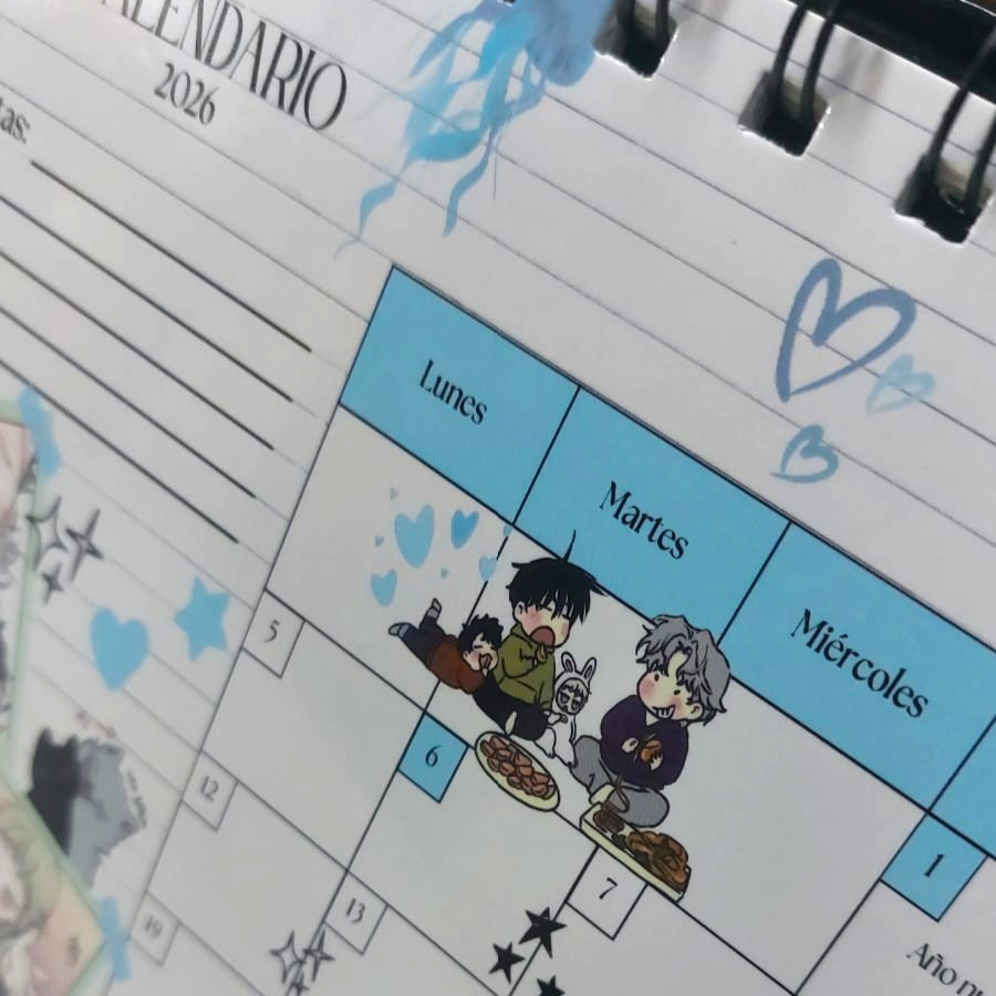 Calendario de mesa BL 2026