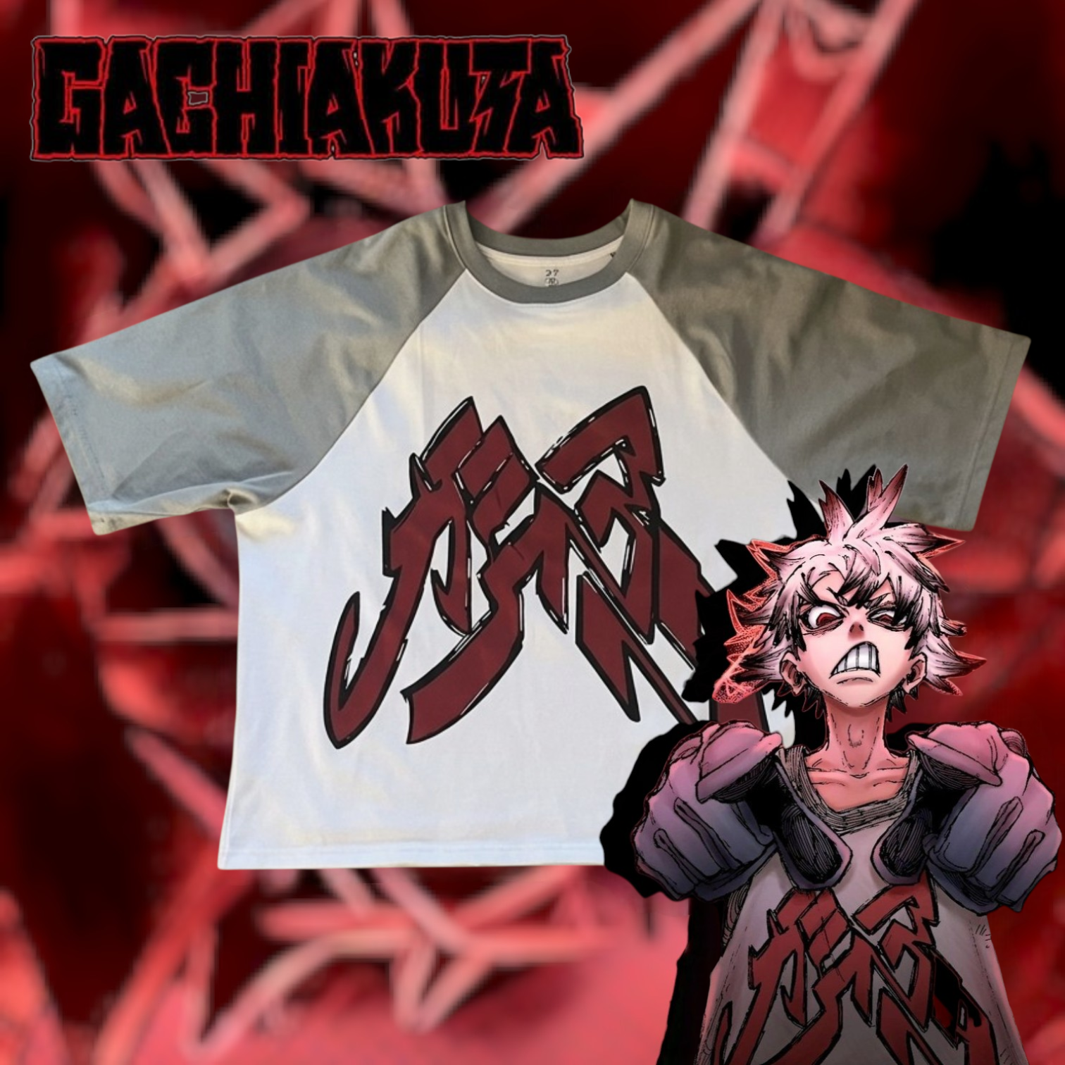 Remera Rudo - gachiakuta