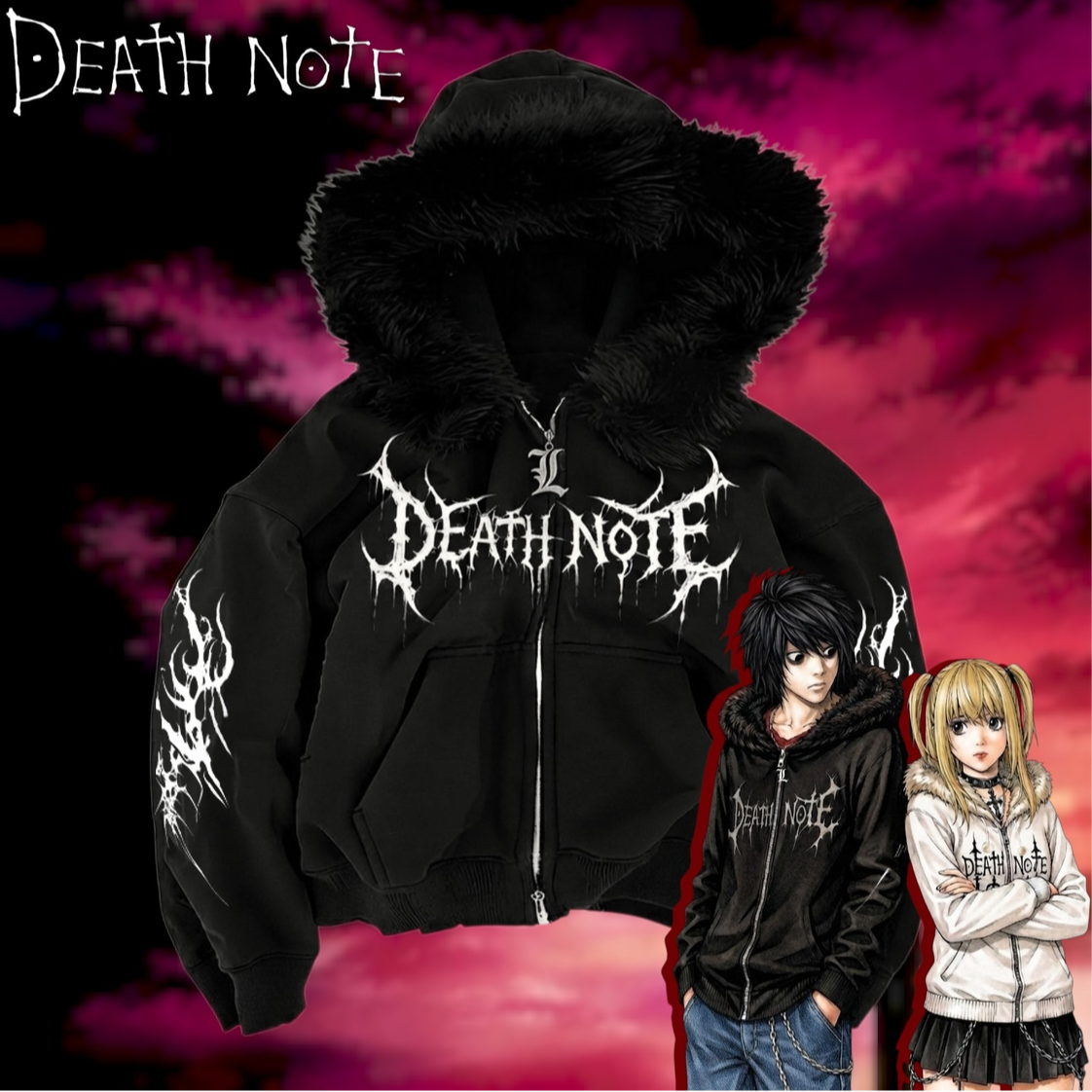 Campera L - Death Note